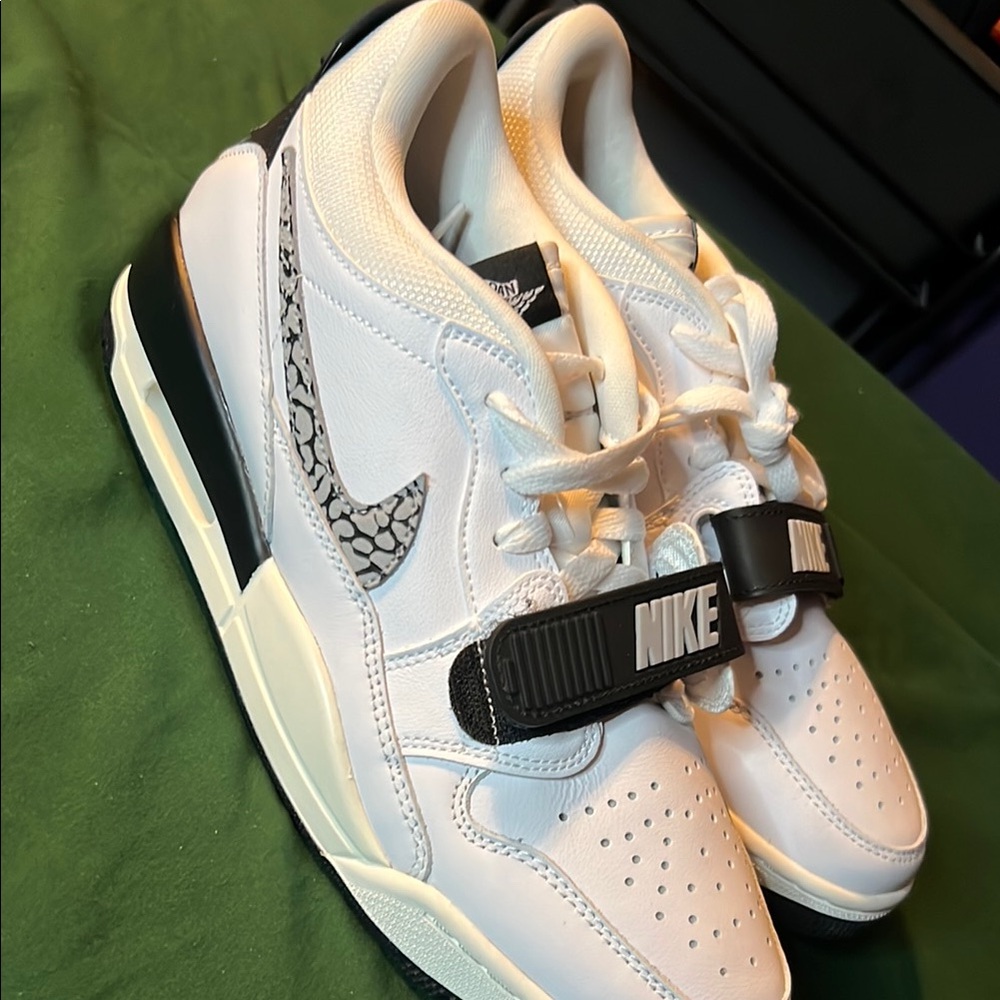 Nike Legacy White Gray and Black